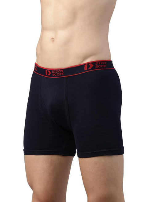 Dixcy Scott Originals Men 100% Combed Cotton Ultra Smooth Fabric Long Trunk (Pack of 1)