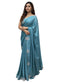 Vasthrlay Purple Border Unstitched Saree