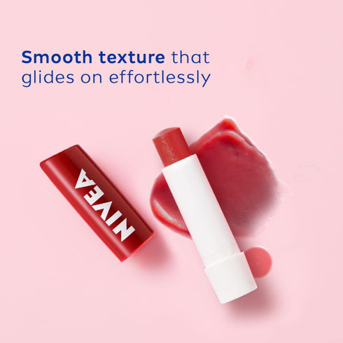 Nivea Shine Caring Pomegranate Lip Balm
