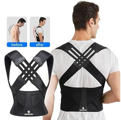 Growtop Neoprene Posture Corrector Belt For Men And Women
