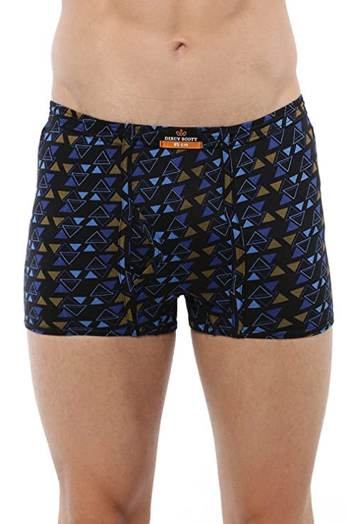 Dixcy Scott Men's Cotton Trunks (Pack of 2) (scott crazy trunk 80-110_Multicolor_36 inch_90 cm)