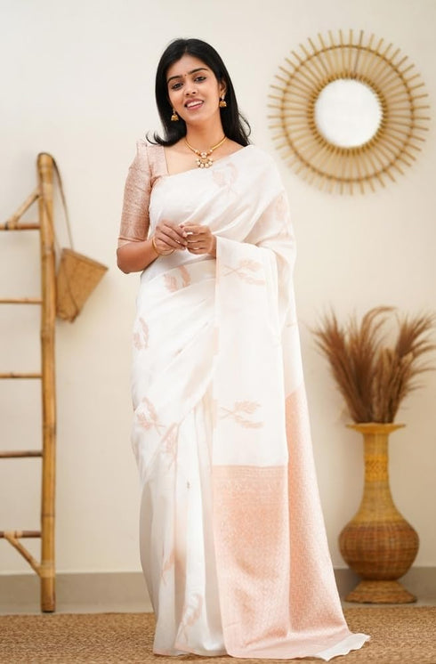Vasthrlay Kanjivaram Unstitched Saree