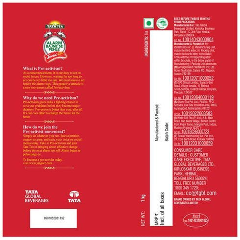 DANVIN Tata Tea Agni Leaf Tea