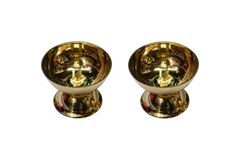 Brass Deepa Set