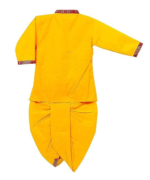 Janmashtmi Krishna Dress Costume Comfortable Set Of 8 Items