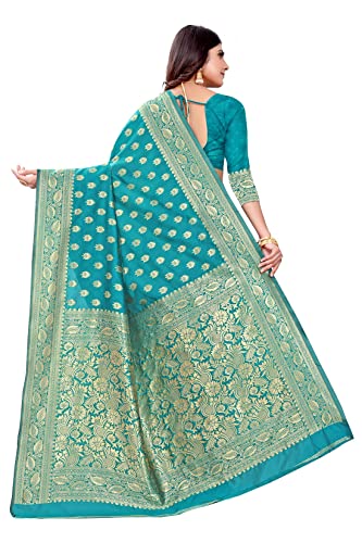 Vasthrlay Banarasi Kanjivaram Collections Pari S 1 Saree With Blouse Piece