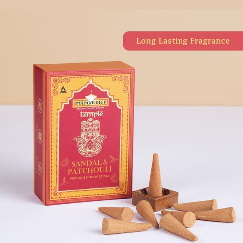 Mangaldeep Temple Premium Bambooless Dhoop Cones