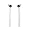 Stainless Steel Long Chain Tassel Drop Earring with Black Stone
