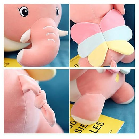 Baby Elephant Soft Toy Teddy Plush with Wings