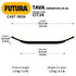 Hawkins Futura 24 cm Cast Iron Tava Cast Iron Tawa for Roti