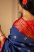 Vasthrlay Purple Banarasi Wedding Saree