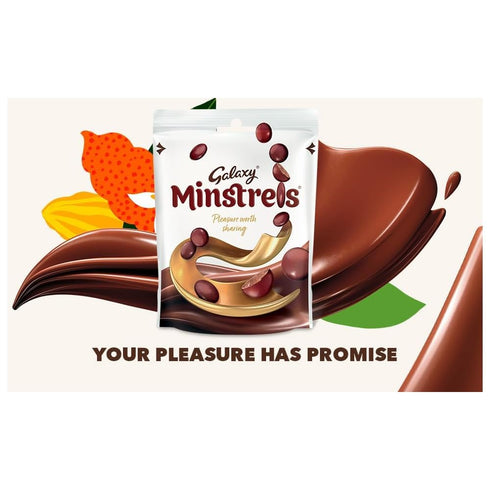 Galaxy Minstrels Chocolate 125 Grams