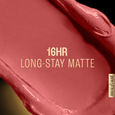 Lakme Forever Matte Liquid Lip Colour | Coral Sense