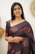 Vasthrlay Kanjivaram Unstitched Saree