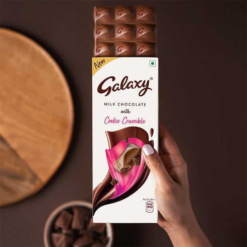 Galaxy Cookie Crumble Chocolate Bar