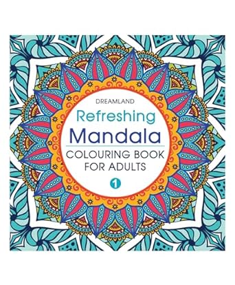Refreshing Mandala - Colouring Book