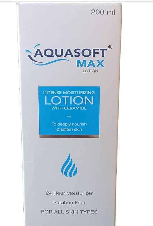 Aquasoft Max Intense Moisturising Lotion Paraben Free