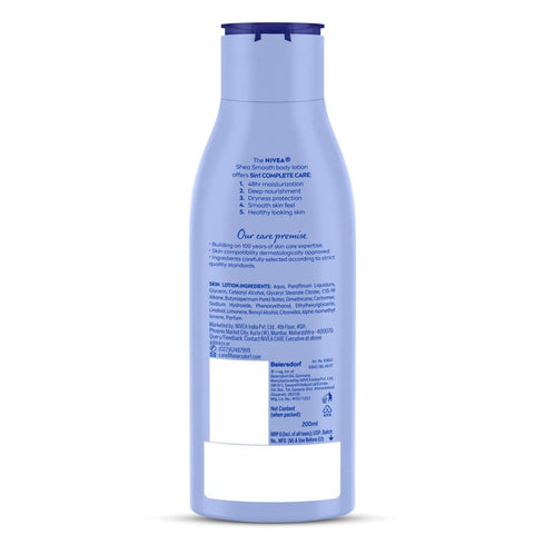 Nivea Smooth Milk Body Lotion For Dry Skin
