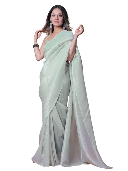 Vasthrlay Lavender Unstitched Saree