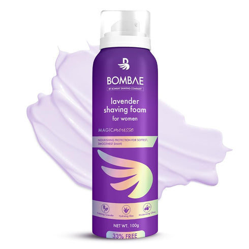 Bombae Lavender Shaving Foam For Women