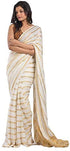 Vasthrlay Handloom Striped Running Attached