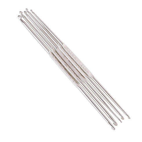 5 Pieces, Set Knitted Tools Double End Crochet Leptonema Practice Hook Lace Hook Needle