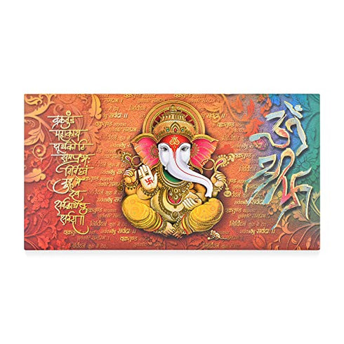 Fonsie Popup Ganesh ji Design Shagun Cash Envelopes Pack of 10
