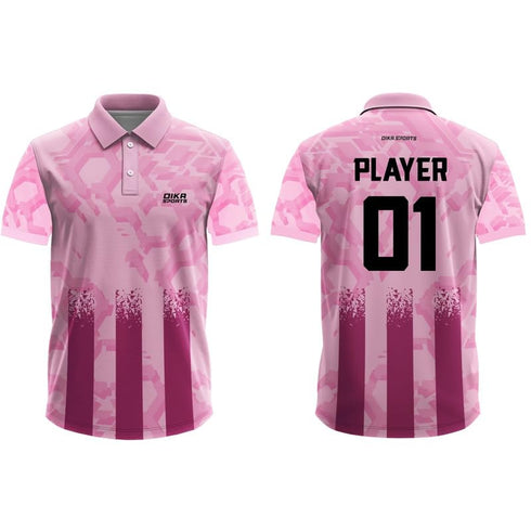 Dika Sports Custom Cricket T-Shirt With Name Personalized Team Jersey Breathable Quick Dry Mens Sportswear