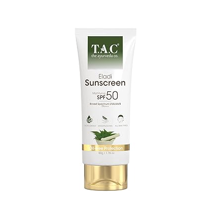 TAC | The Ayurveda Co. Eladi Sunscreen | Matifying SPF 50 & PA+++