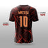 Yourjersey Shaolin Dragon Custom Football Jersey Edition Personalized With Name And Number| Dry-Fit Sportswear For Men| Women & Kids