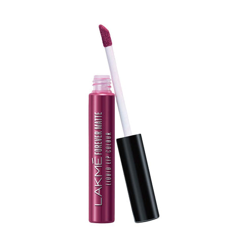 Lakme Forever Matte Liquid Lip Colour | Wine Glow