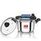 Prestige 3Litre Stainless Steel Flip On Pressure Cooker with Glass Lid