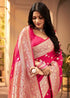 Vasthrlay Kanjivaram Kanchipuram Pari 121 Saree With Blouse Piece