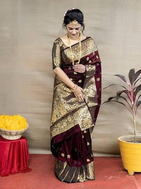 Vasthrlay Banarasi Decorative Traditional Az Ys Nazli Ethnic Wear