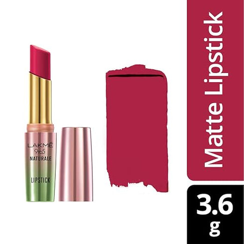 Lakme 9To5 Naturale Matte Lipstick | Blush Pink