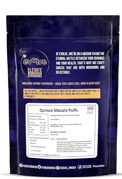 Evolve Roasted Quinoa Puff