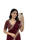 Vasthrlay Georgette Embroidery Saree Embellishments