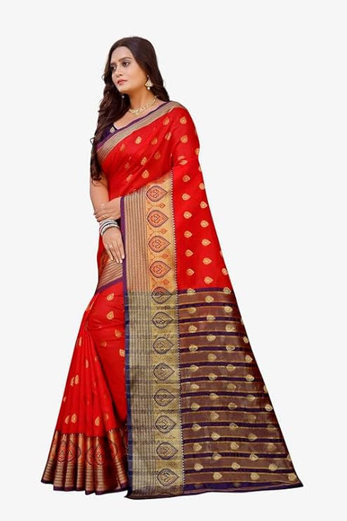Vasthrlay Kanjeevaram Freesize Ethnic Wear
