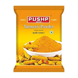 Pushp Brand Turmeric Powder Pouch