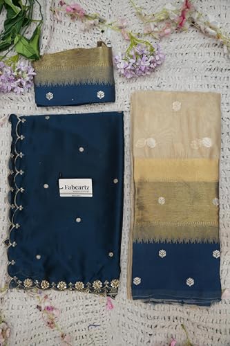 Vasthrlay South Indian Style Unstitched Half Saree Lehenga Choli Half Saree With Hand Work Dupatta - Pl245