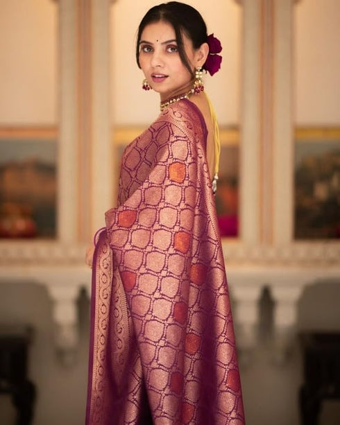 Vasthrlay Kanjivaram Wedding Saree