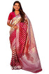 Vasthrlay Banarasi Unstitched Saree