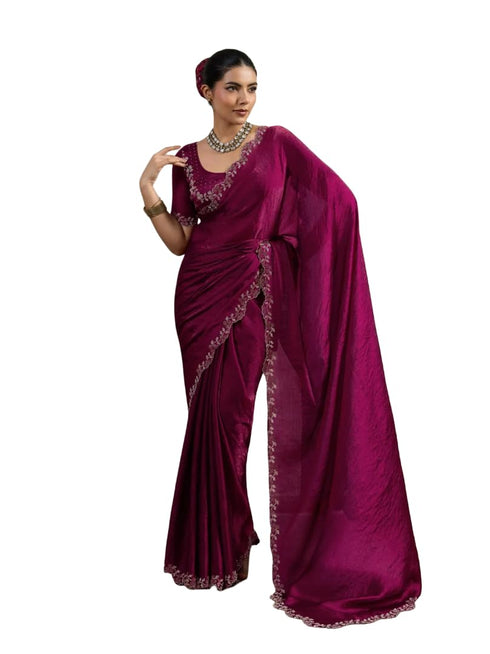 Vasthrlay Embroidered Traditional Matching Reception
