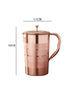 Pure Copper Jug 2 Litre for Drinking Water