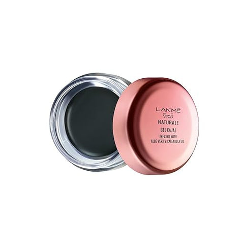 Lakme 9 To 5 Natural Gel Kajal Black 3G