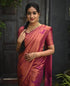 Vasthrlay Purple Banarasi Saree