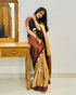 Vasthrlay Yellow Kanjivaram Wedding Saree