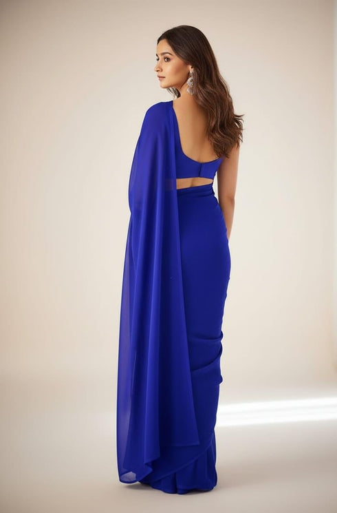 Vasthrlay Georgette Lightweight Ethnic Wear