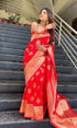 Vasthrlay Banarasi Kanjivaram Collections Wedding Saree With Blouse Piece