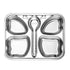 Stainless Steel Divided Meal Plate for Baby